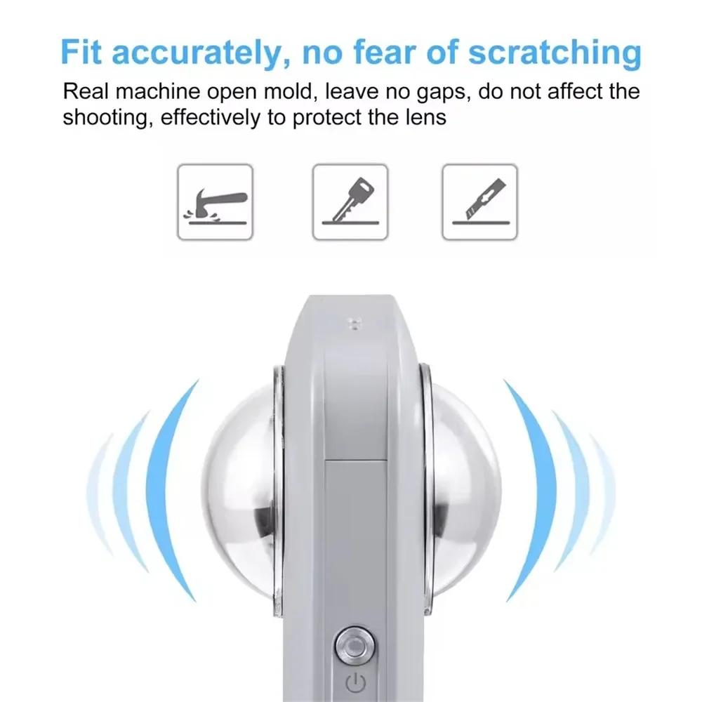 2/4PCS Car Camera Lens Protector Rear View Backup Camera Cover 360° Camera Protection Anti Scratch Waterproof