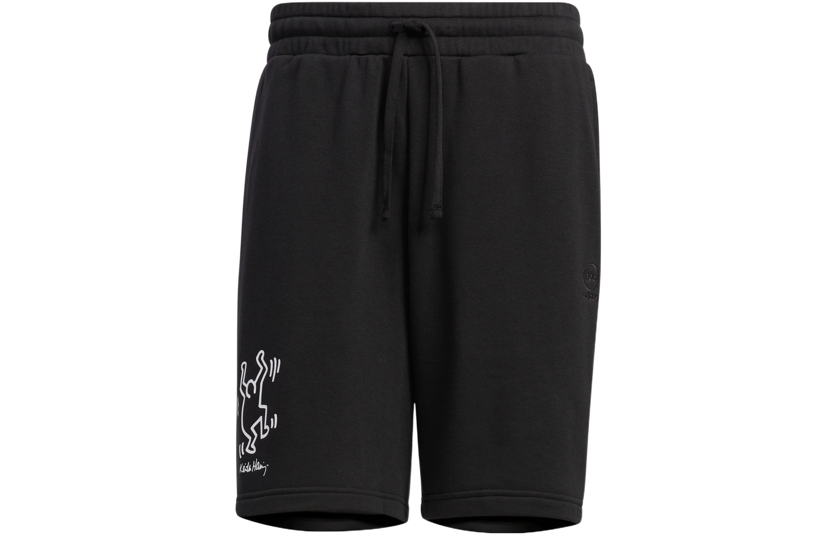 Adidas Neo x Keith Haring Shorts Men s Black HD7259 L