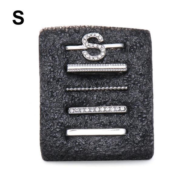 Decorative Ring for Apple Watch Band Charms for Samsung Galaxy Smart Watch Sport Silicone Strap Accessories with Bling Diamond