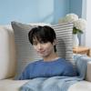BByeon WWooseok Korea Cushion Cover Square Pillow Bedroom Sofa Leisure Comfort Living Room Home Decoration X