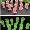 Glowing Alien Tree Spirit Resin Figurine - Creative Anime Micro Landscape Ornament