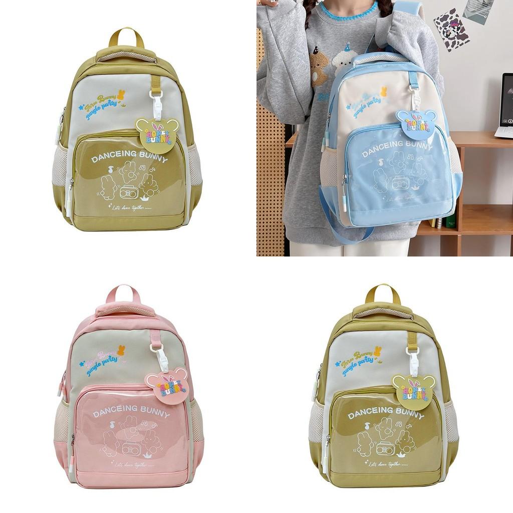 Stylish Sweet Fresh Backpack For Girls And Boys Large Capacity For School Use