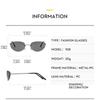 Women's sunglasses, men's and women's fashion frameless sunglasses, metal sunglasses