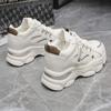 Damen Dad Schuhe mit innerer Erhöhung 2025 Winter Internet-Berühmtheit dicksohlige Mesh super angesagte vielseitige kleine Sportschuhe
