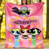 The Powerpuff Girls2 printed throw blanket—lightweight,soft,warm;versatile blanket for all seasons—perfect as &air-conditioning throw,nap blanket