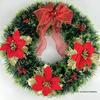 30cm Christmas Wreath with Artificial Flowers for Doors and Windows