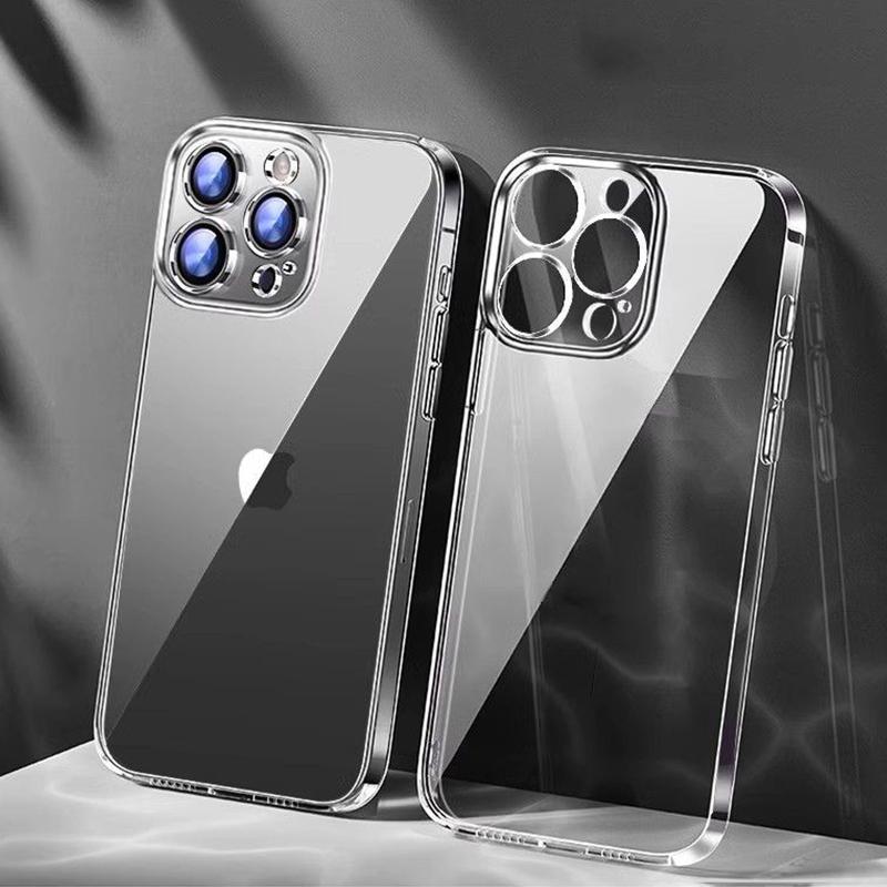 

Matte Clear Silicone Case for iPhone Wireless Charging Soft Touch Ultra-Thin Grip Shockproof Bumper with Lens Protective Cover iPhone 12 mini чистый