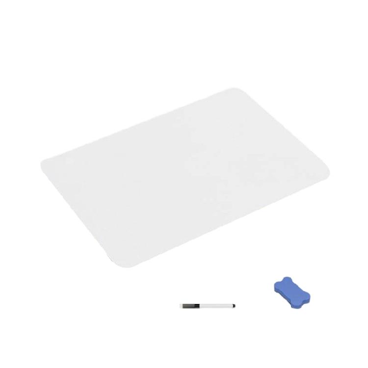 

1/3/6 Pcs Double Sided Whiteboard with Eraser and Markers Writing Board Message Board for Office School