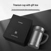 TILIVING Pure Titanium Insulated Mug