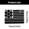 Black Highly Reflective Tape Waterproofs Car Wheel Hub Reflective Sticker Cycling Bicycles Strong Reflective Stickers