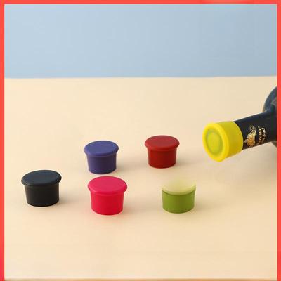 Customizable Food-Grade Silicone Wine Bottle Cap – Fresh-Keeping, Colorful Household Stopper