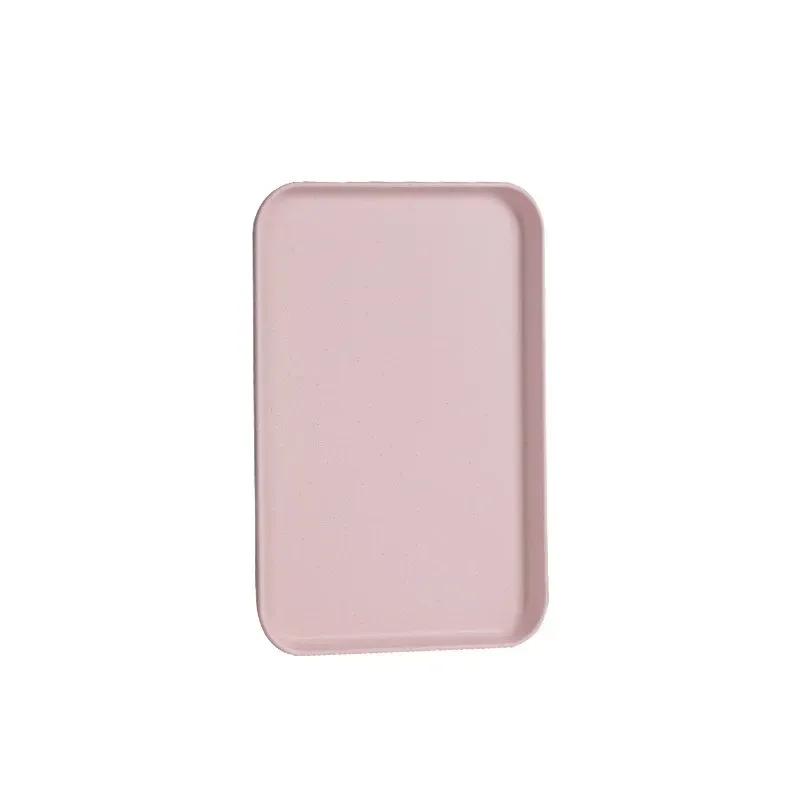 2024 Exquisite Nordic Multi-Function Rectangular Plastic Serving Tray Kitchen Organizer Home Kitchen Fruit Dessert Trayfor Plastic kitchen organizer
