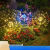 Solar LED Fireworks Garden Stake Light