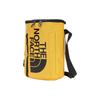 The North Face Large Letter Logo Zipper Closure Polyester Shoulder Bag Unisex Shoulder Bag Yellow NN2PN41B