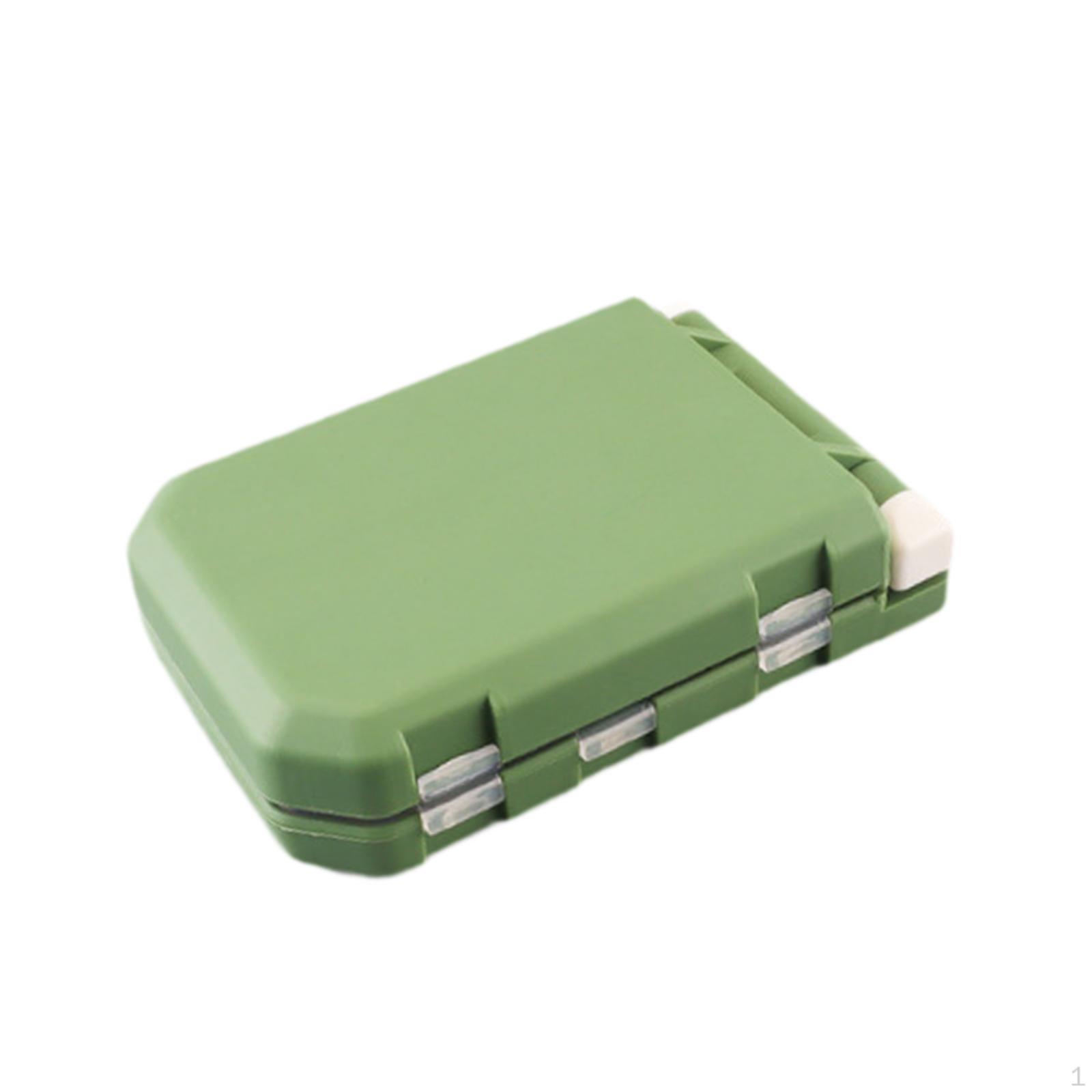 

Коробка для рыболовных снастей, отделения в жестком корпусе, органайзер для инструментов, компактный лоток для хранения булавок Small