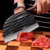High quality kitchen knife, seiko stainless steel slicing, chopping, small bone knife tool, cutting solid wood handle