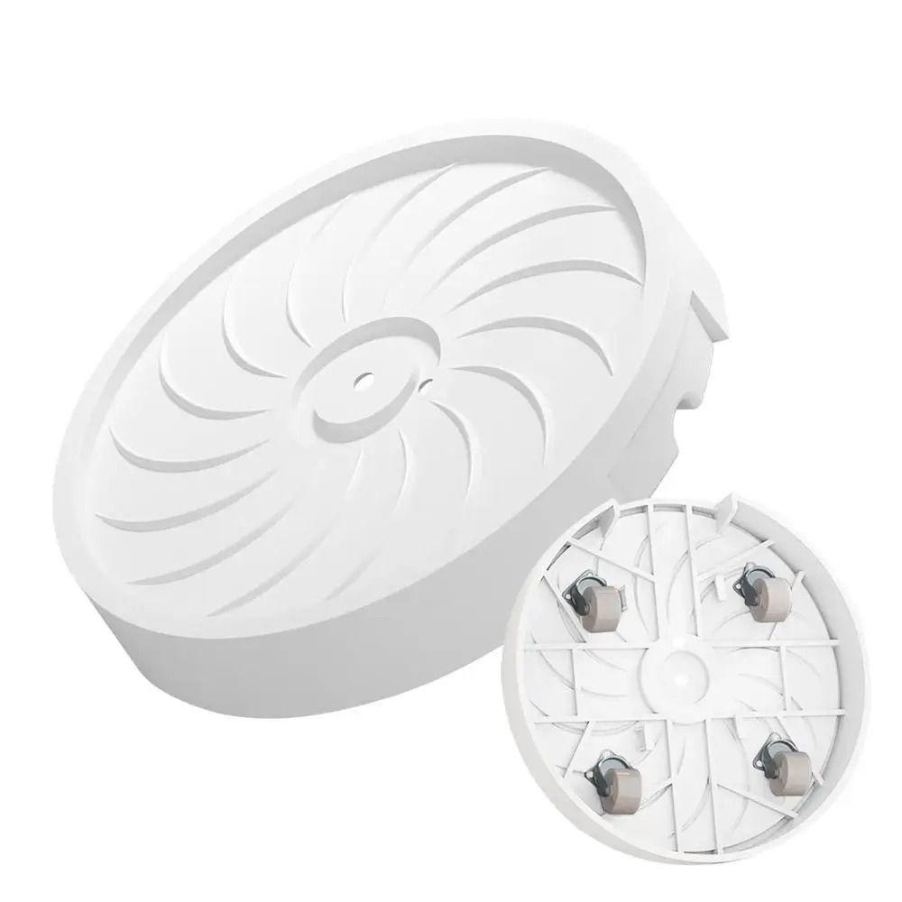 4 Thicken Wheels Plant Roller Base Round Flower Pot Mover Heavy Duty Portable Plant Stand Indoor