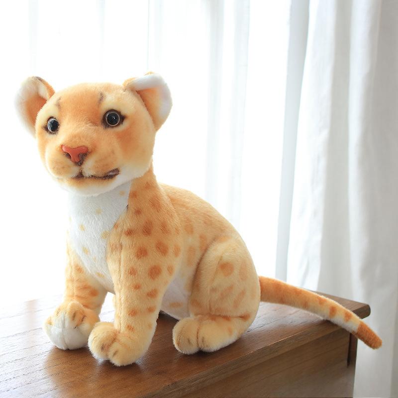 

Имитация льва, кукла, тигр, плюшевая игрушка, кукла-леопард, плюшевая игрушка, подушка, детский подарок, кукла 33cm