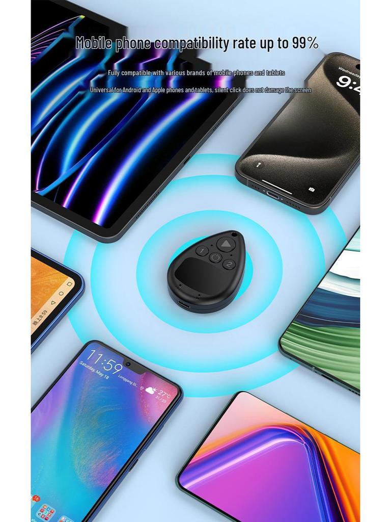 High-End Wireless Bluetooth Touch Screen Clicker - Enhanced Sensitivity