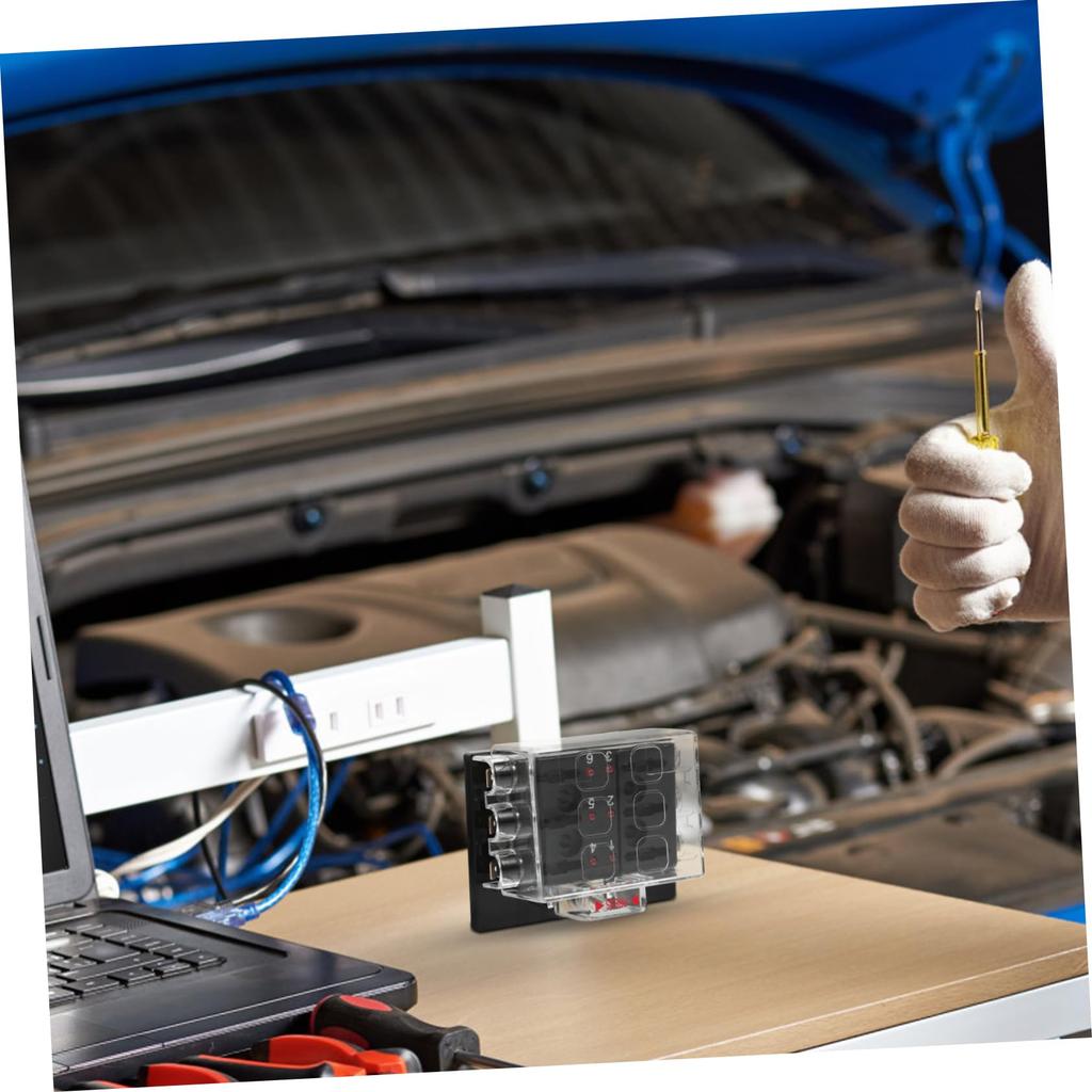 LEDMOMO Road Car Fuse Box Marine Fuse Block O