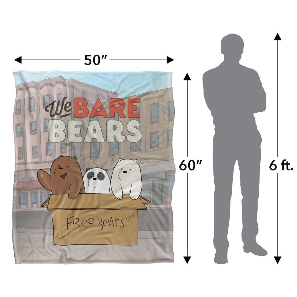 We Bare Bears Silky Baby Supersoft Blanket