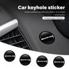 Car Sticker For Mercedes Benz Car Door Handle Key Hole Protection Stickers Decoration Decals AMG A B C E S G Class W201 W210 W10