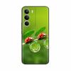 For OPPO Realme C71 Case 6.67'' Soft TPU Black Silicone Cartoon Back Cover For Realme C71 C 71 RealmeC71 Cases Shockproof Fundas