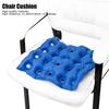 PVC Inflatable Seat Cushion Blue Wheelchair Cushion Durable Travel Seat Cushion  Stadium Seating