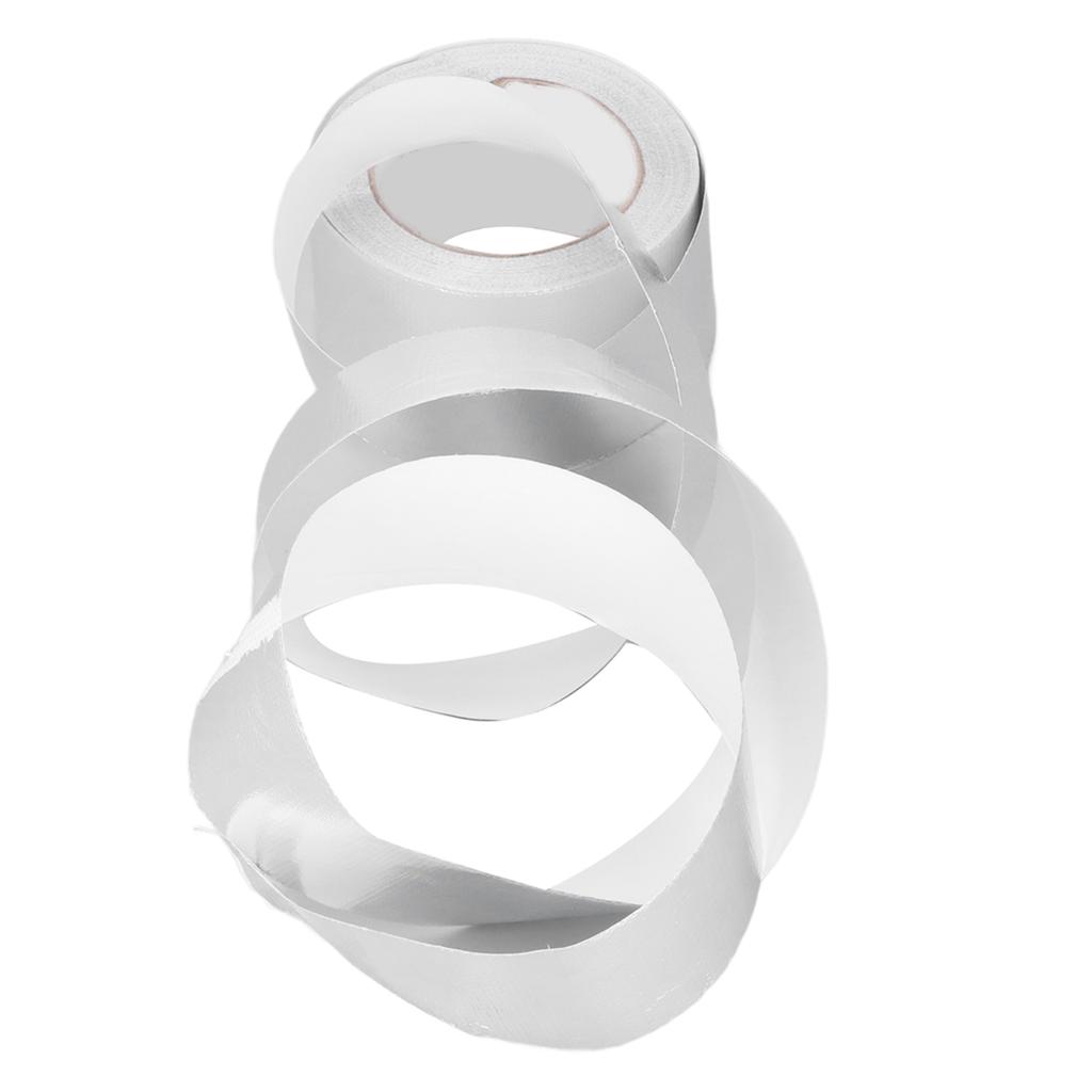 Fiberglass Aluminum Foil Tape Heat Resistant for Air Conditioning Hot Cold Duct Repair 25meter6cm