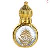 10Ml Portable Essential Oil Roller Bottle Gold Crown Shape Perfume Bottles