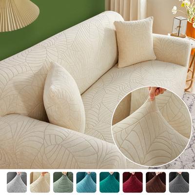 Sofabezug für Wohnzimmer, dicker, elastischer Jacquard-Bezug für Sofa, Couch, Sessel, 1/2/3/4-Sitzer, L-förmiger Ecksofabezug