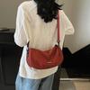 Korean Lazy Wind Women's Crossbody Bag Casual Fashion Large Capacity Commuter Women's Bag Niche Design Casual Pillow Bag