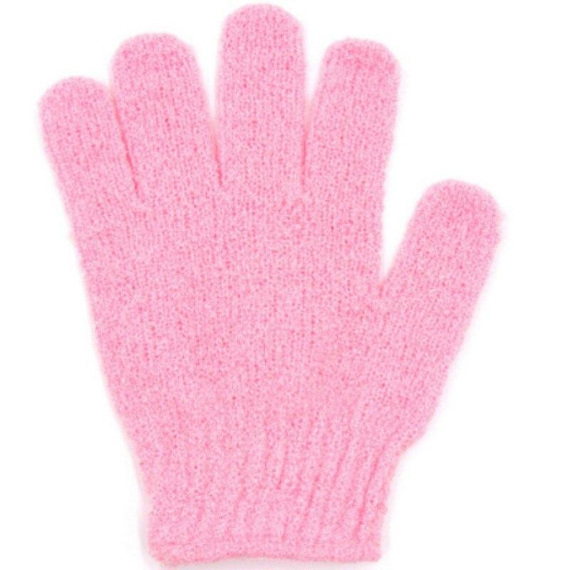 

5 шт./компл., ткань для мытья кожи, ванны, душа, скребок для душа, скраб для спины, отшелушивающая массажная губка для тела, перчатки для ванны, увлажняющий спа розовый