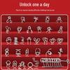 24-Piece Kongming Interlocking Rings Puzzle Set for Children - Fun Disentanglement Challenge