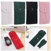 For Women Men Storage Watches Pockets Packaging Snap Bags Watch Storage Bag Flannelette Pouch
