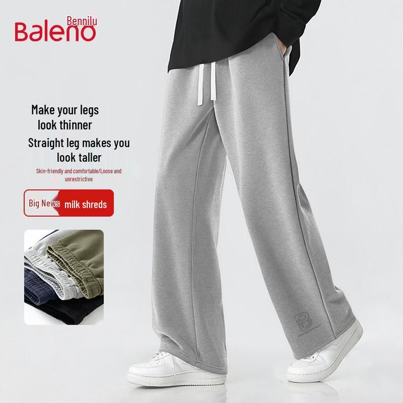 Baleno Men s Loose Straight-Leg Casual Sweatpants 2XL