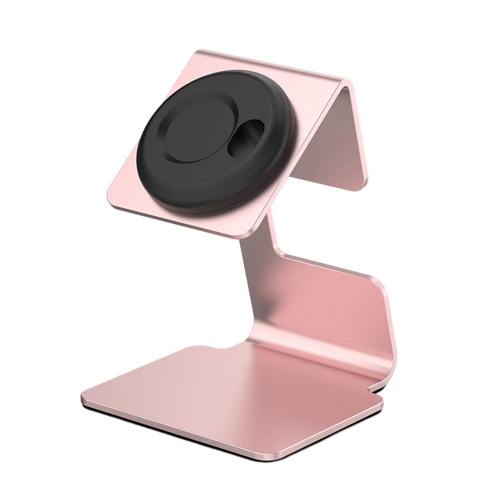 

Металлическая подставка Зарядная док-станция Зарядный держатель Для Garmin Fenix 7S/7X/6X/6S Зарядная подставка-кредл Для Garmin Forerunner 965 роза розовый