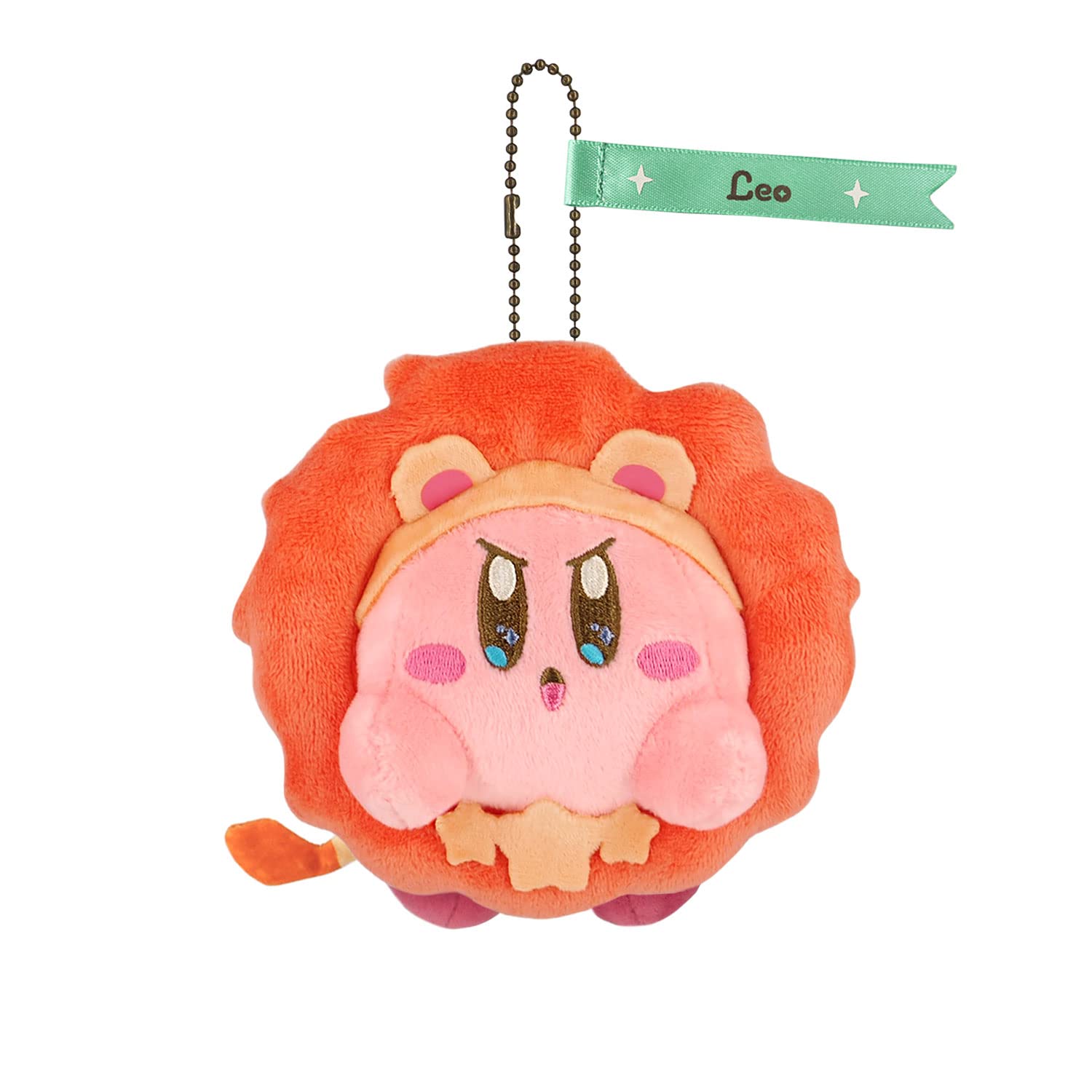 Sanei Boeki Kirby Horoscope Collection Leo Mascot Plush Mascot W12×D10.5×H12cm EA-HC05