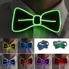 Papillon LED che si illumina al buio Pulsante regolabile Varie modalità di luce per feste Matrimoni Halloween Cosplay