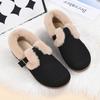 Women's Winter Anti Slip  Cold Proof Warm And Thick Cotton Shoes With Added 