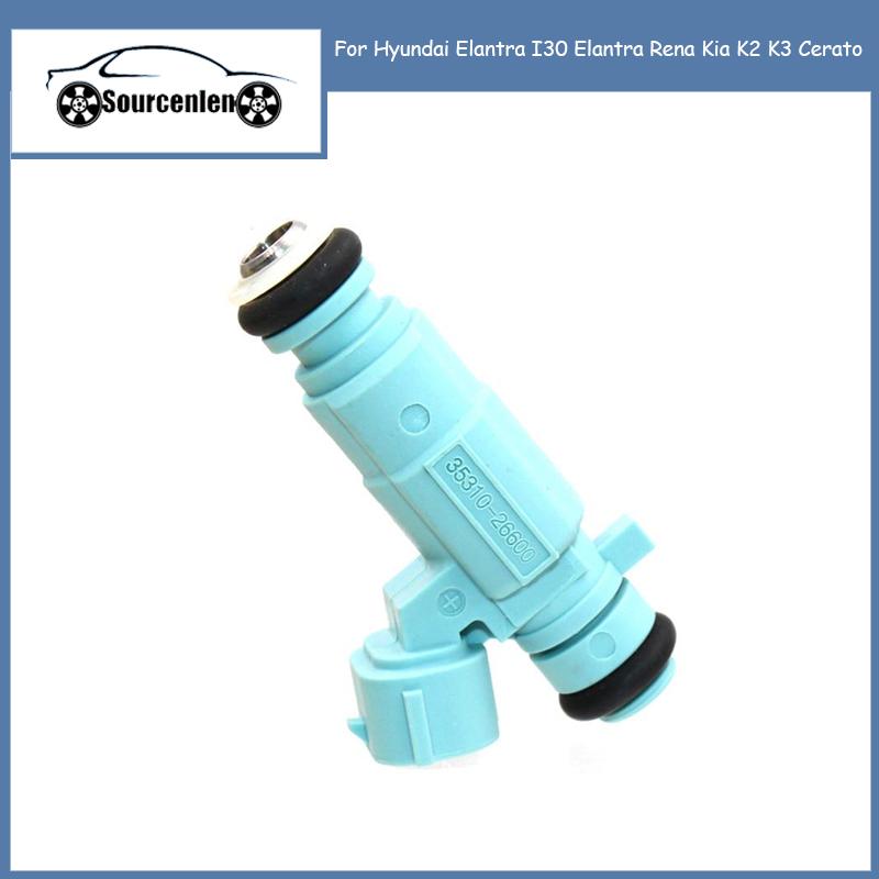 

Оригинальная топливная форсунка 35310-26600 для Hyundai Elantra I30 Elantra Rena Kia K2 K3 Cerato 3531026600 China