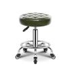 Hairdressing Rotating Salon Stool - Large Barber & Beauty Chair with Rollers