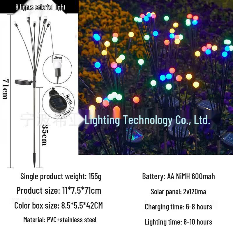 Solar Firefly Garden & Step Light