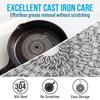 Stainless Steel Chainmail Scrubber Chainmail Link Design Cast Iron Scrubber  Cast Iron Pots Pans