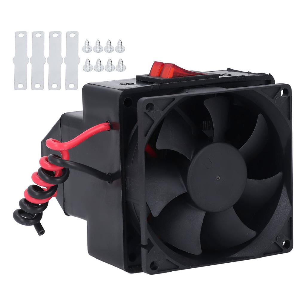 Automobile Windscreen Heater DC12V 300W Double Switch Temperature Adjustable Portable Car Heater Defroster