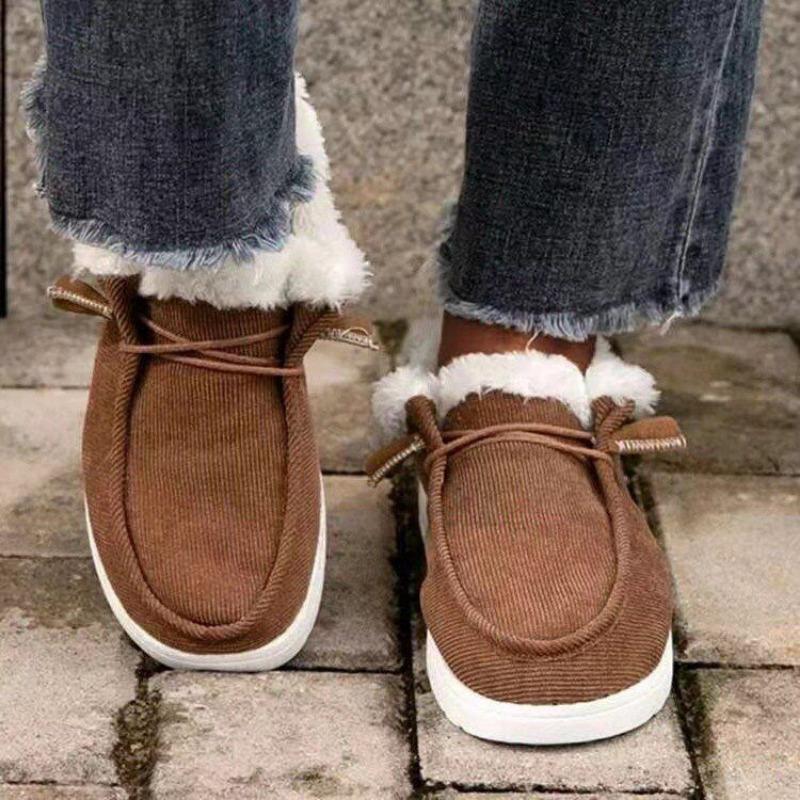 Large Size Women's Shoes Autumn and Winter New Fashion Platform Foot Cotton Shoes