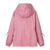 Estate 2026 nuovo abbigliamento donna transfrontaliero europeo e americano moda di strada casual giacca a quadri con cappuccio w091 3205
