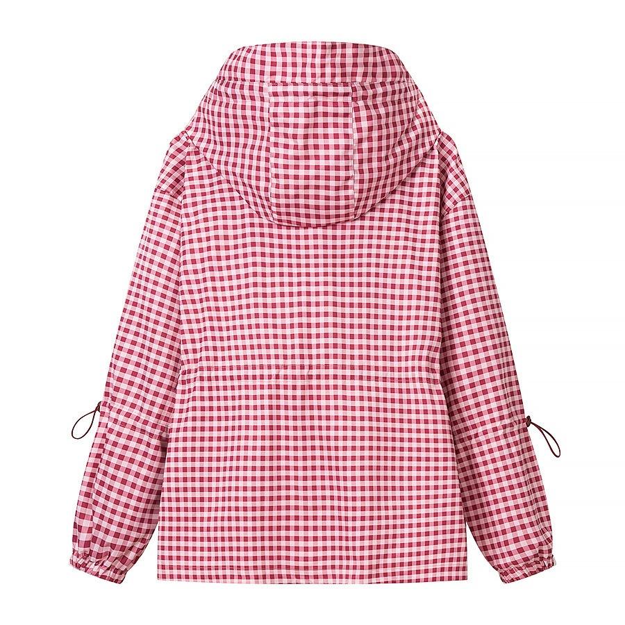 Estate 2026 nuovo abbigliamento donna transfrontaliero europeo e americano moda di strada casual giacca a quadri con cappuccio w091 3205