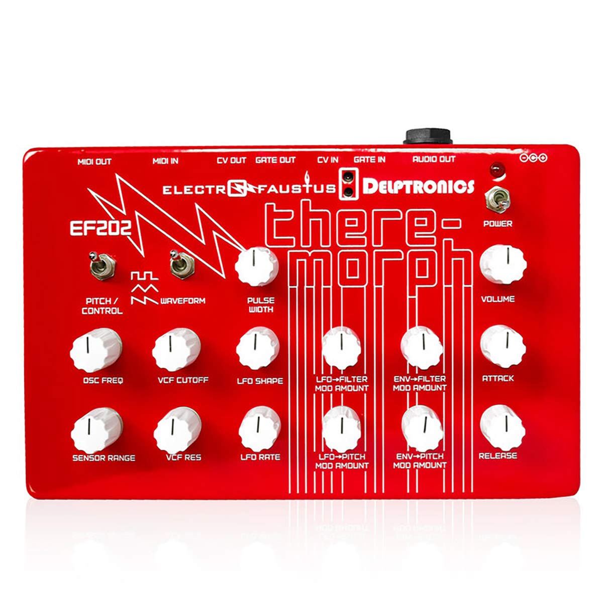 

Electro-Faustus EF202 Theremorph Red Guitar Effector