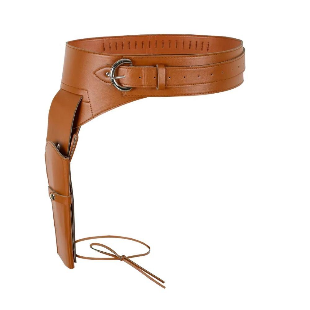 PU Leather Waist Strap Belt Pin-Buckle Adjustable Leg Pouch Leg Hanging Pouch Medieval Costume